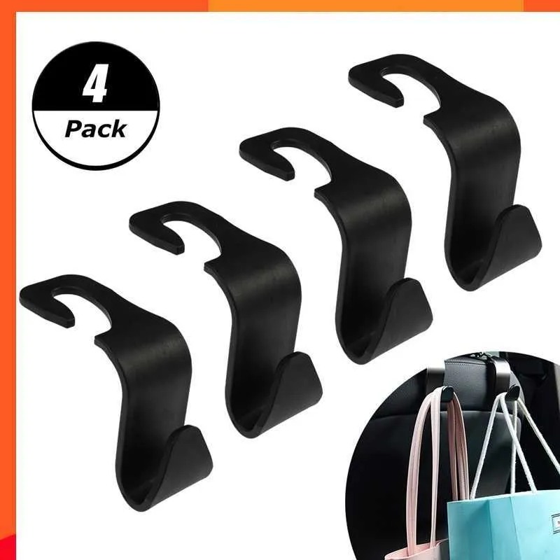 4pc Car Organizer Hooks