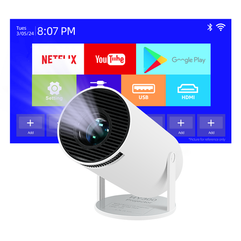 HY300 Mini Android Projector